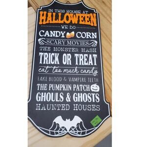 Ashland Halloween Wall Décor Happy Haunting **NEW NO TAGS**